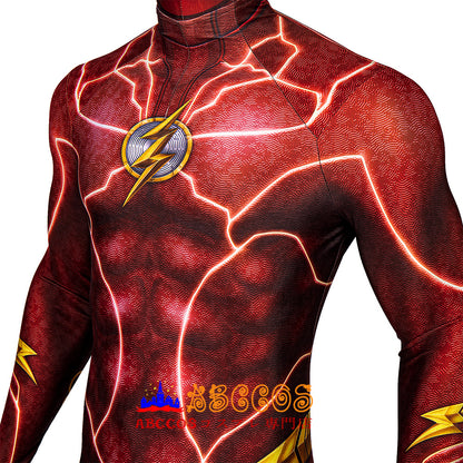 The Flash Movie Jumpsuit Cosplay Costume - ABCCoser