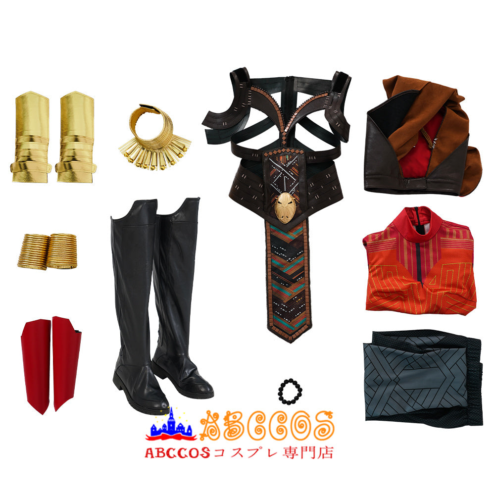 Black Panther 2-Okoye Cosplay Costume - ABCCoser