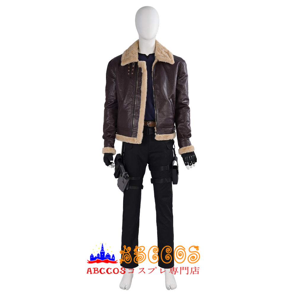 Resident Evil 4 Remastered Edition: Leon Cosplay Costume - ABCCoser
