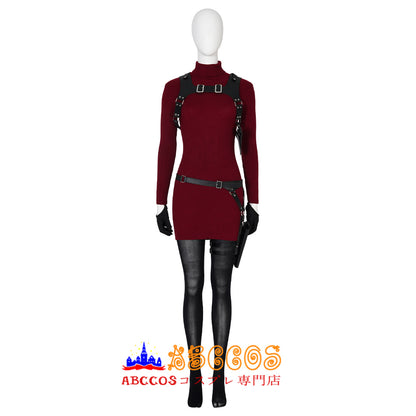 Resident Evil 4 Remastered Edition:Ada Wang Cosplay Costume - ABCCoser