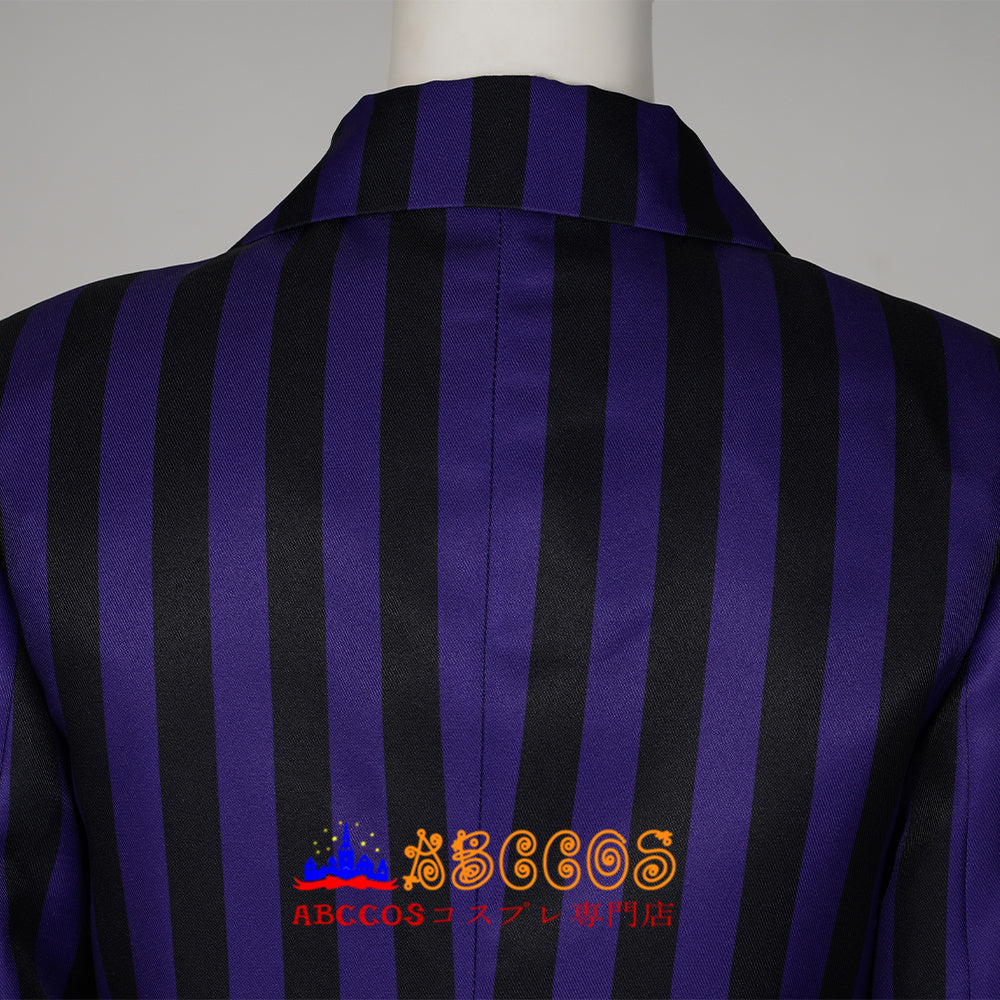Wednesday purple school uniform for girls - ABCCoser