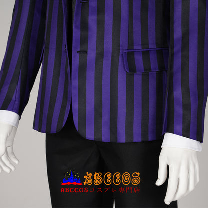Wednesday purple boys school uniform - ABCCoser