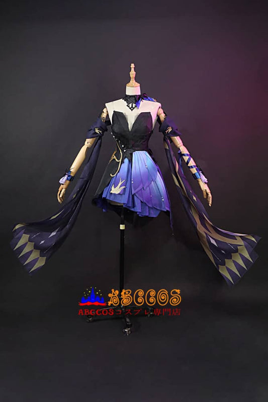 Genshin Impact Keqing V2 Cosplay Costume