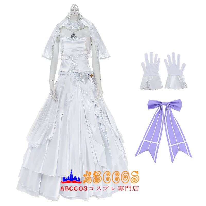 Azur Lane Enterprise Wedding Cosplay Costume