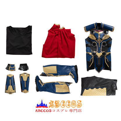 Thor 4-blue suit Cosplay Costume - ABCCoser