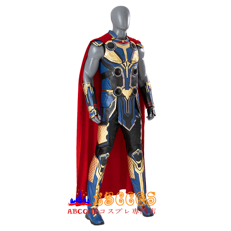 Thor 4-blue suit Cosplay Costume - ABCCoser