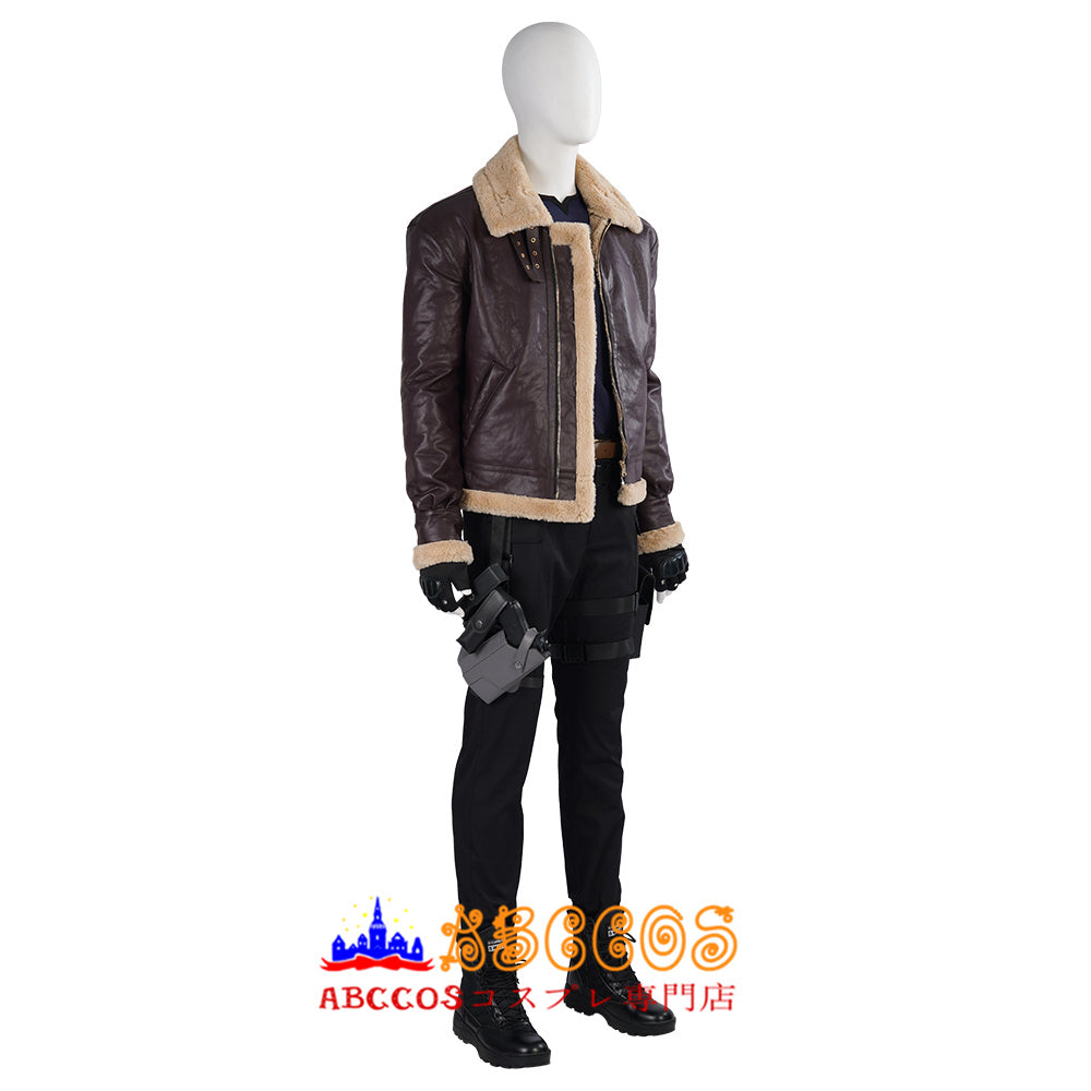 Resident Evil 4 Remastered Edition: Leon Cosplay Costume - ABCCoser