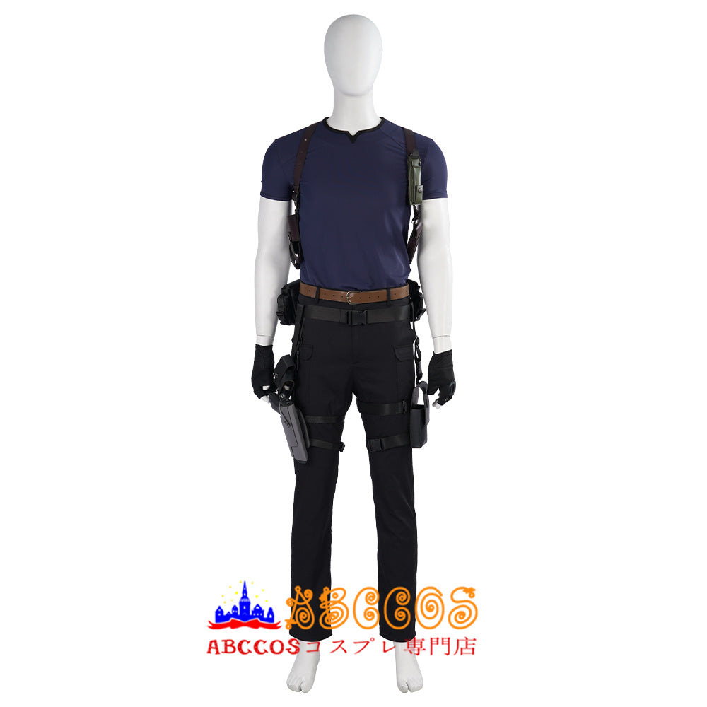 Resident Evil 4 Remastered Edition: Leon Cosplay Costume - ABCCoser