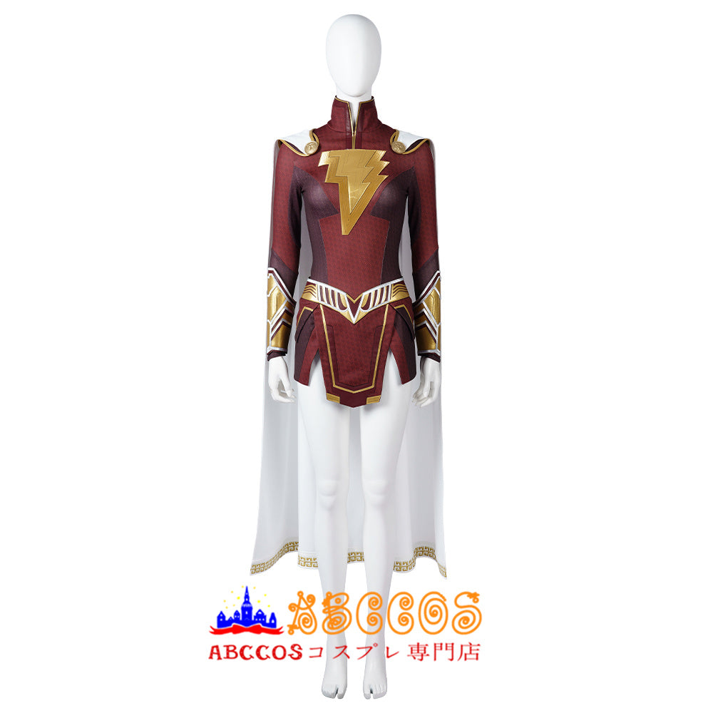 Shazam 2: Female Shazam Cosplay Costume - ABCCoser