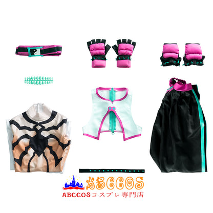 street fighter 6 juri Cosplay Costume - ABCCoser