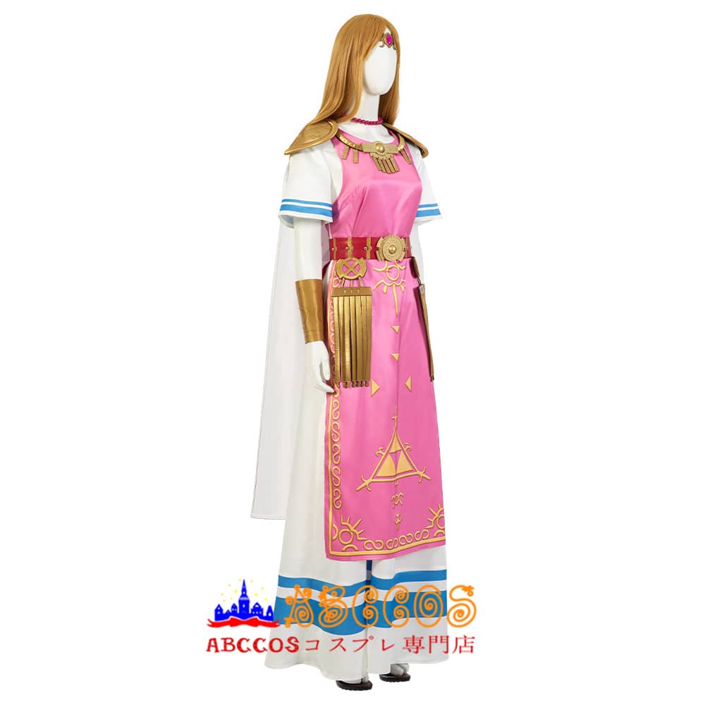 Super Smash Bros. Princess Zelda Cosplay Costume - ABCCoser