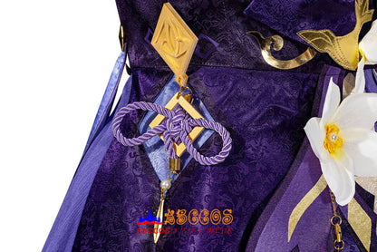 Genshin Impact Keqing Cosplay Costume - ABCCoser