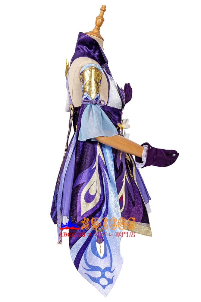 Genshin Impact Keqing Cosplay Costume - ABCCoser