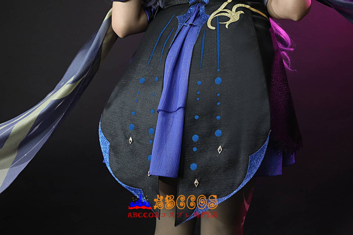 Genshin Impact Keqing V2 Cosplay Costume