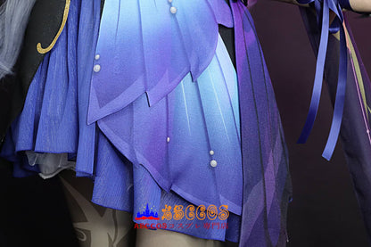 Genshin Impact Keqing V2 Cosplay Costume