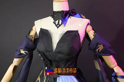 Genshin Impact Keqing V2 Cosplay Costume