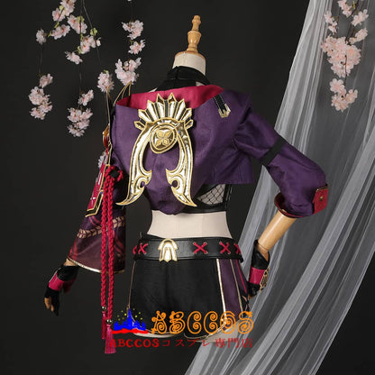 Genshin Impact Kuki Shinobu Cosplay Costume