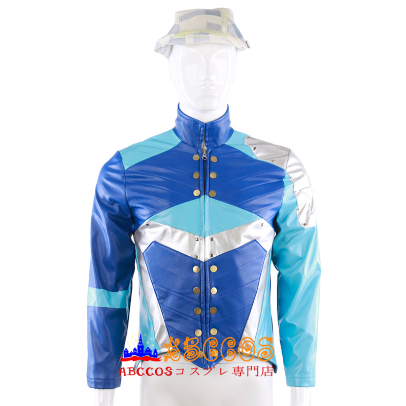 UCHU SENTAI KYURANGER Sky Blue Cosplay Costume