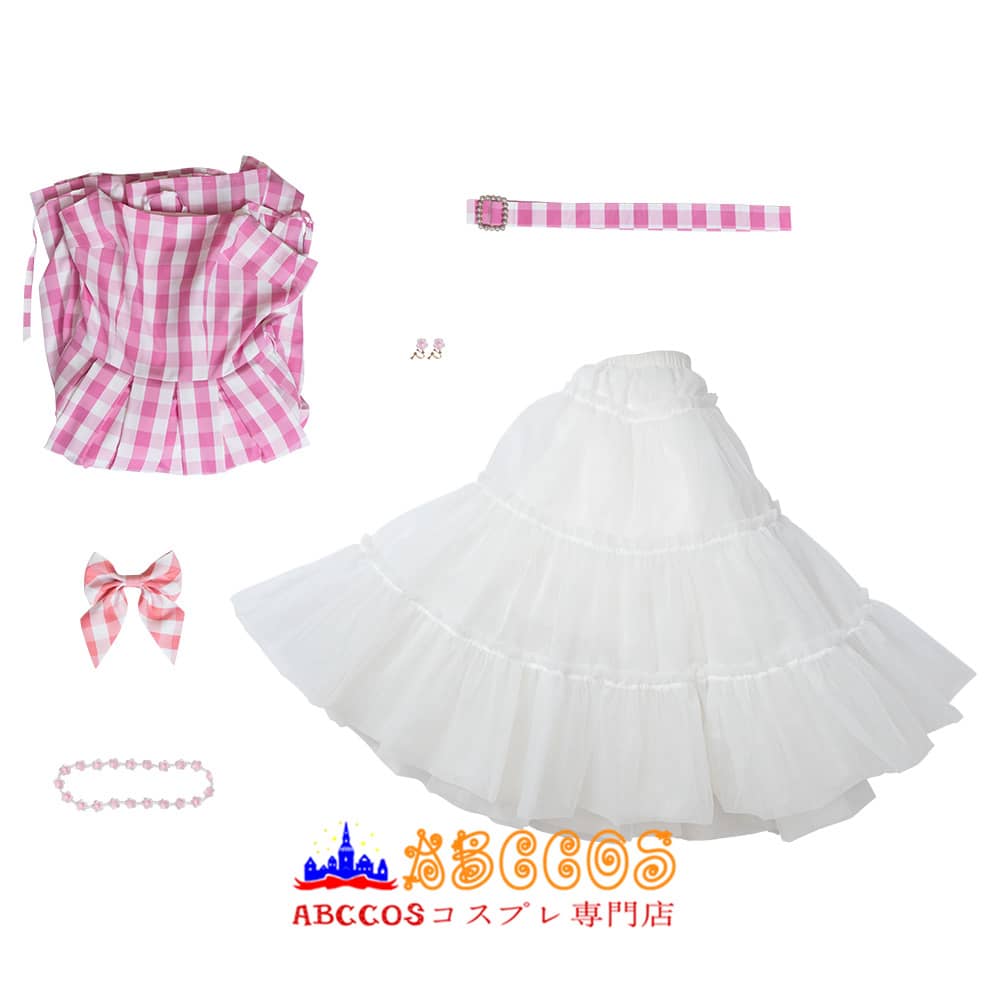 Barbie skirt-pleated skirt - ABCCoser