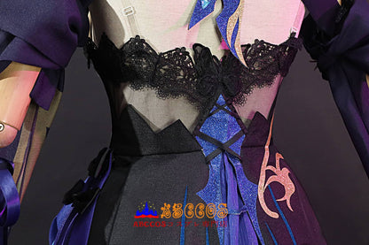 Genshin Impact Keqing V2 Cosplay Costume